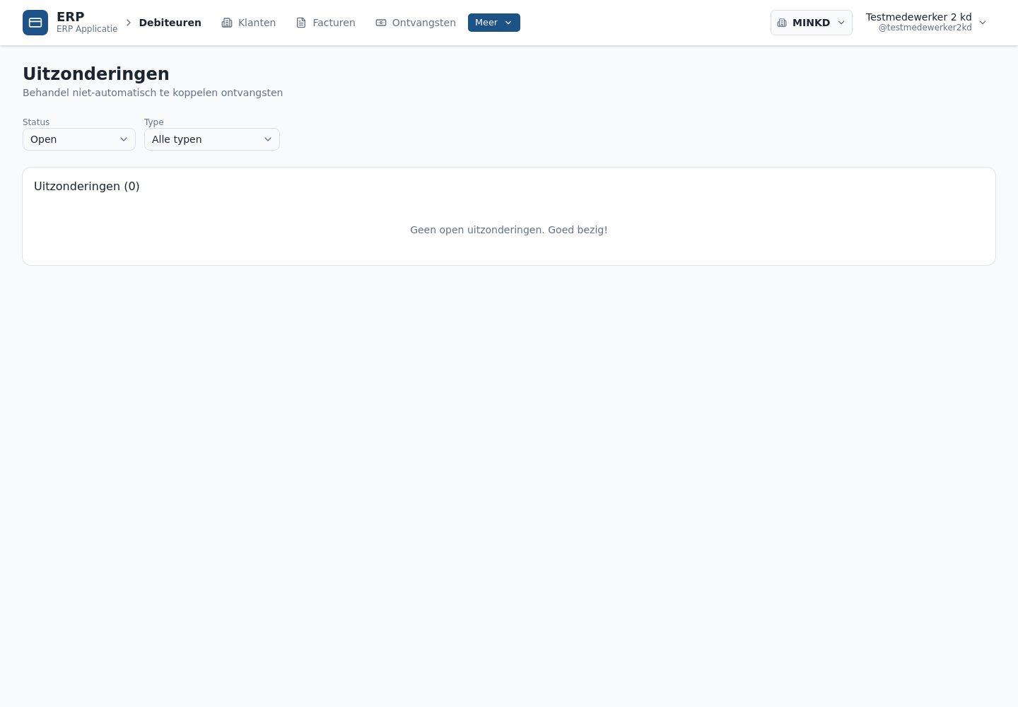 Cash application exceptions